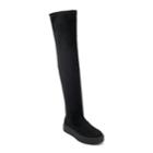 Olivia Miller Holbrook Women's Velvet Over-the-knee Boots, Size: 5.5, Black