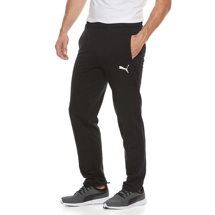 Men's Puma Stretchlite Regular-fit Performance Pants, Size: Xxl, Black