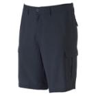 Men's Apt. 9&reg; Modern-fit Hybrid Stretch Cargo Shorts, Size: 32, Black