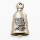 Insignia Collection Nascar Dale Earnhardt Jr. Brass 88 Biker Bell Pendant, Adult Unisex, Grey
