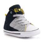 Baby Converse All Star First Star High Street Crib Shoes, Boy's, Size: 3 Baby, Black