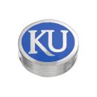 Fiora Sterling Silver Kansas Jayhawks Bead, Women's, Multicolor