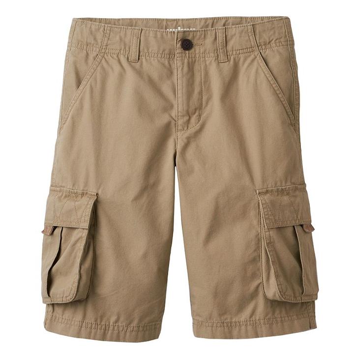 Boys 8-20 Urban Pipeline Canvas Cargo Shorts, Boy's, Size: 14, Med Beige