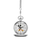 Disney's Mickey Mouse Men's Pocket Watch, Grey