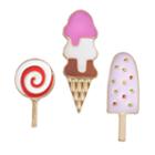Lc Lauren Conrad Ice Cream Cone, Popsicle & Lollipop Pin Set, Women's, Multicolor