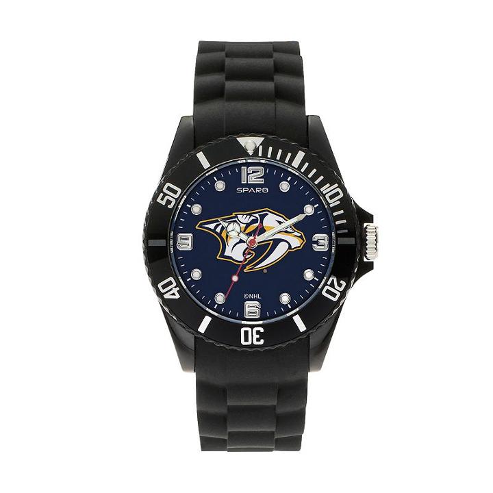 Sparo Men's Spirit Nashville Predators Watch, Black