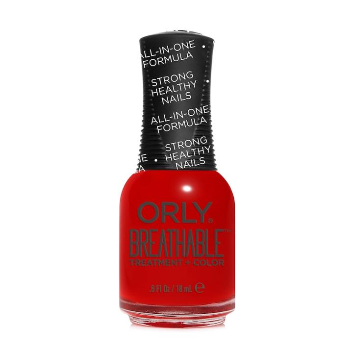 Orly Breathable Treatment & Color Nail Polish - Cool Tones, Med Grey