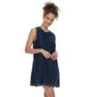 Juniors' Speechless Floral Lace Shift Dress, Teens, Size: Small, Dark Blue