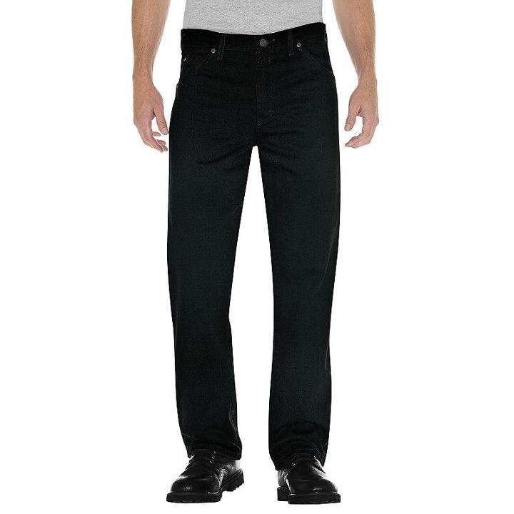 Big & Tall Dickies Regular-fit Work Jeans, Men's, Size: 46x32, Black