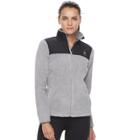 Women's Fila Sport&reg; Long Sleeve Fleece Jacket, Size: Xl, Med Grey