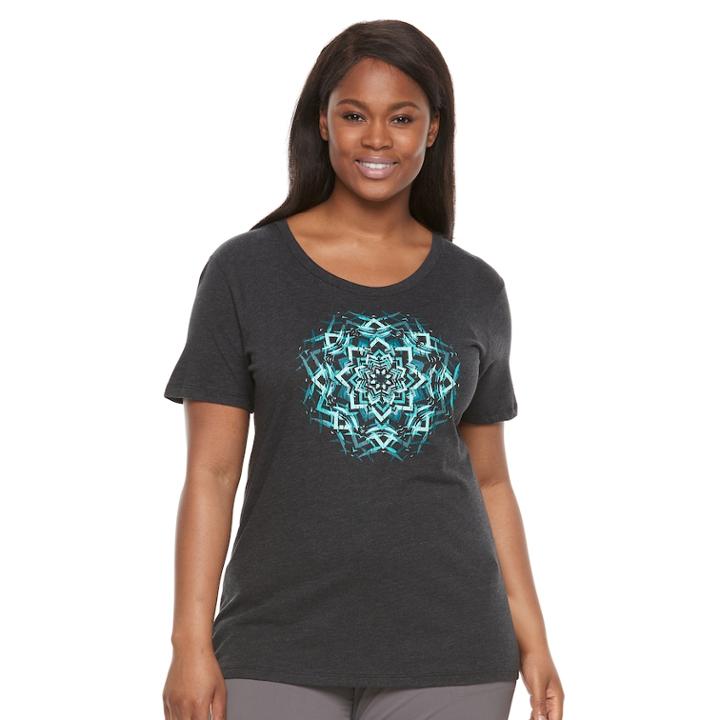 Plus Size Columbia Fairhaven Park Graphic Tee, Women's, Size: 2xl, Med Grey