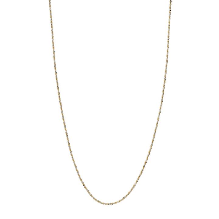 Primavera 24k Gold Over Silver Sparkle Chain Necklace, Women's, Size: 24, Yellow