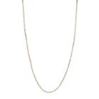 Primavera 24k Gold Over Silver Sparkle Chain Necklace, Women's, Size: 24, Yellow