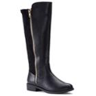 Lauren Conrad Lavender Women's Knee-high Boots, Size: 8.5, Black
