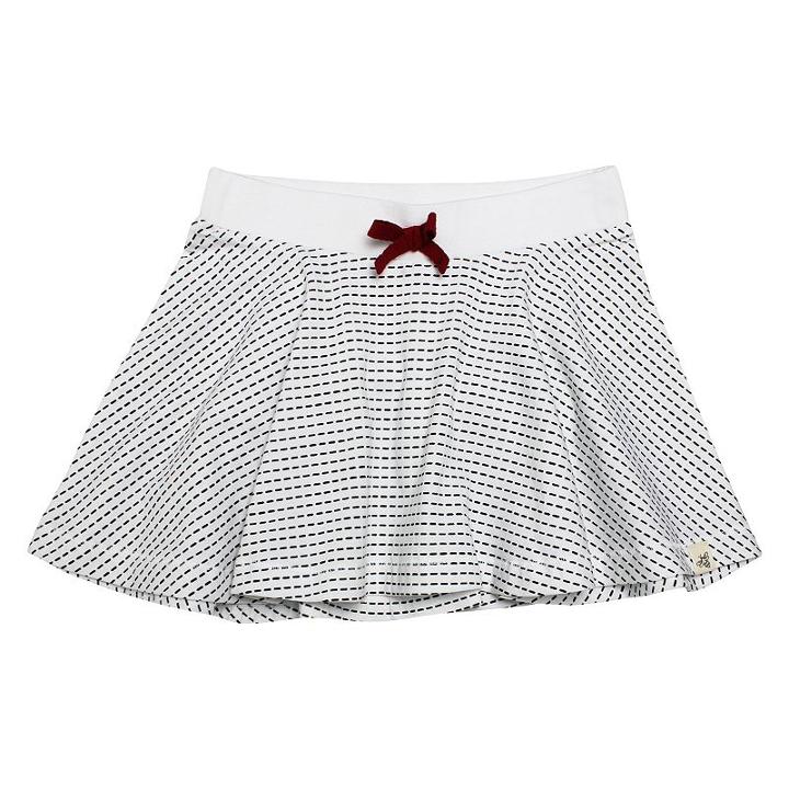 Girls 4-6x Burt's Bees Baby Organic Printed Skirt, Girl's, Size: 6x, White