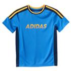 Boys 4-7x Adidas Gradient Logo Performance Tee, Boy's, Size: 7x, Med Blue