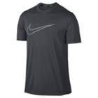 Men's Nike Flash Challenger Dri-fit Running Tee, Size: Medium, Grey Other