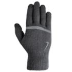 Men's Nike Stripe Knit Tech Gloves, Size: L/xl, Dark Grey