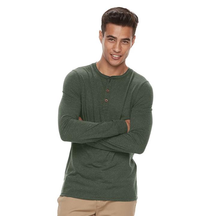 Men's Urban Pipeline® Ultimate Henley, Size: Xxl, Med Green