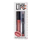 Academy Of Colour Gloss Liquid Lips Kit, Beige