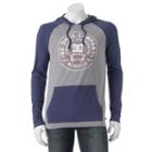 Men's Dc Shoe Co Raglan Hooded Tee, Size: Medium, Med Grey