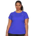 Plus Size Nike Ext Miler Dri-fit Crewneck Running Tee, Women's, Size: 1xl, Light Blue