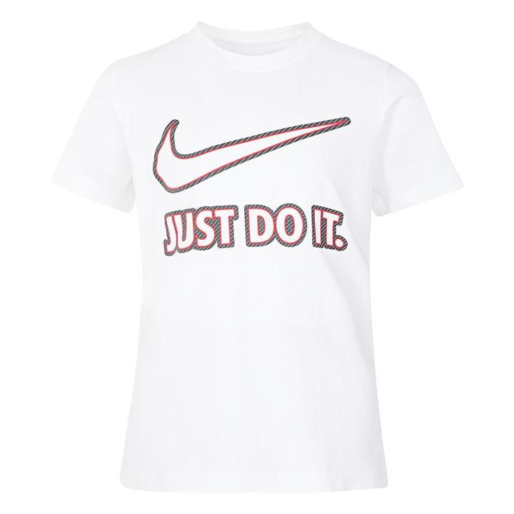 Boys 4-7 Nike Just Do It Tee, Size: 7, White