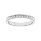 14k Gold 1/5 Carat T.w. Diamond Anniversary Ring, Women's, Size: 5.50, White