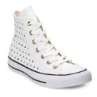 Women's Converse Chuck Taylor All Star Leather High Top Shoes, Size: 8, Natural