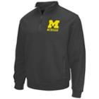 Men's Michigan Wolverines Fleece Pullover, Size: Medium, Dark Grey