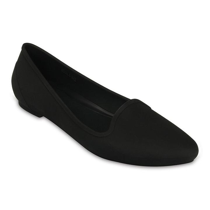 Crocs Eve Women's Flats, Size: 10, Black