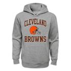 Boys 8-20 Cleveland Browns Promo Fleece Hoodie, Boy's, Size: L(14/16), Grey