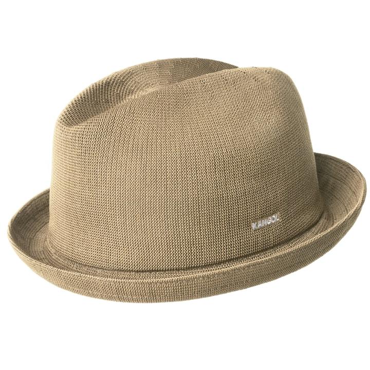 Men's Kangol Tropic Player Fedora, Size: Medium, Med Beige