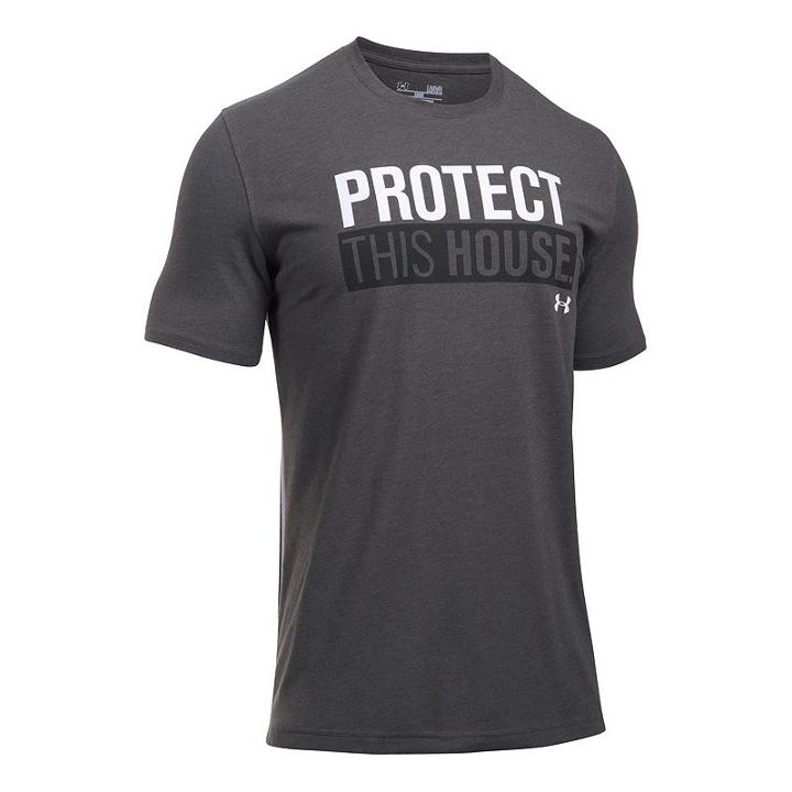 Men's Under Armour Protect This House Tee, Size: Xl, Grey Other
