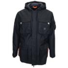 Men's Walls Hooded Work Jacket, Size: Large, Black