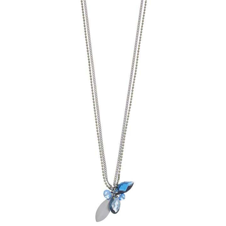 Simply Vera Vera Wang Blue Bead Cluster Pendant, Women's
