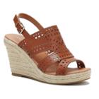 Rampage Harper Women's Wedge Sandals, Girl's, Size: Medium (8.5), Brown