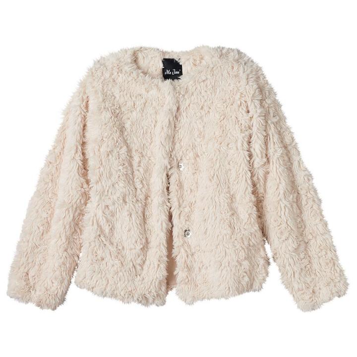 Girls 8-14 Me Jane Faux-fur Jacket, Girl's, Size: Large, Natural
