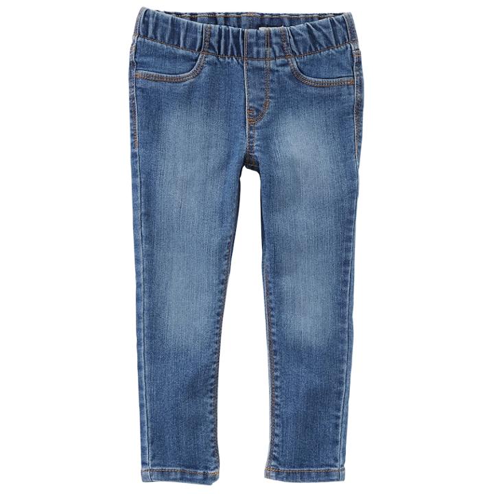 Girls 4-12 Oshkosh B'gosh&reg; Dark Wash Jeggings, Size: 10, Blue