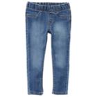 Girls 4-12 Oshkosh B'gosh&reg; Dark Wash Jeggings, Size: 10, Blue