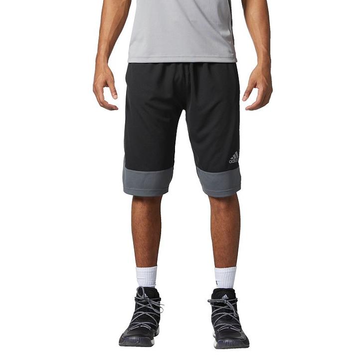 Men's Adidas Key Item Climalite Shorts, Size: Xxl, Black