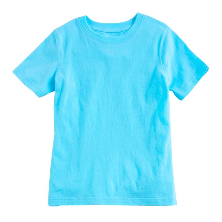Boys 4-10 Jumping Beans&reg; Solid Tee, Size: 5, Med Blue