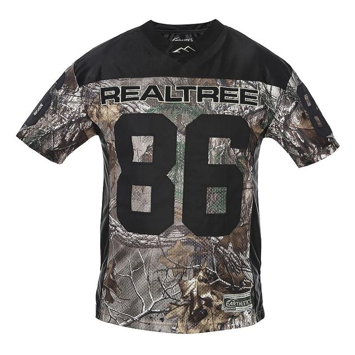 Men's Realtree Earthletics Realtree 86 30th Anniversary Jersey, Size: Large, Black