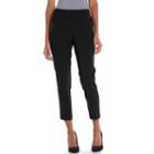 Apt. 9, Women's &reg; Modern Fit Slim-straight Ankle Pants, Size: 2, Black