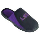 Men's Lsu Tigers Scuff Slippers, Size: Xl, Black