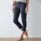 Women's Sonoma Goods For Life&trade; Comfort Waist Capris, Size: 16, Dark Blue