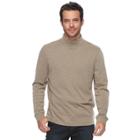Men's Croft & Barrow&reg; Classic-fit Turtleneck, Size: Small, Med Brown