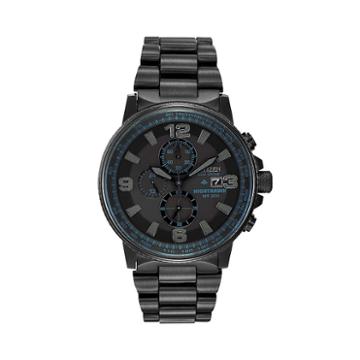 Citizen Eco-drive Men's Nighthawk Stainless Steel Chronograph Watch - Ca0295-58e, Size: Large