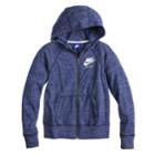 Girls 7-16 Nike Vintage Zip-up Hoodie, Size: Xl, Light Blue