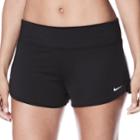 Women's Nike Cover-up Swim Shorts, Size: Small, Black